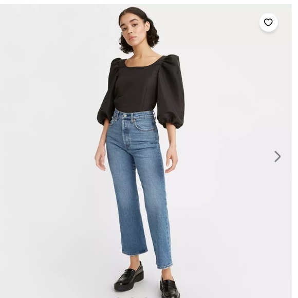 Levi's Premium Ribcage Cropped Bootcut Women's Jeans Size 29 - Picture 9 of 11